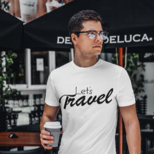 Voyageons Tee de vacances T-shirt Voyage