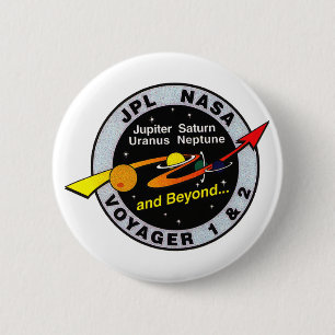 Voyager 1 & 2 inch round button