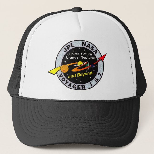 Voyager 1 & 2 trucker hat (Front)