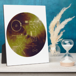Voyager 1 and 2 Golden Record Sounds of Earth Plaque