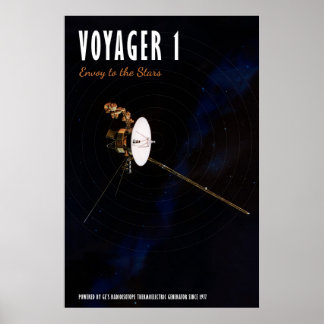 Voyager 1 - Envoy to the Stars Poster