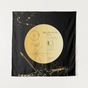 Voyager 1 Golden Record - Tapisserie