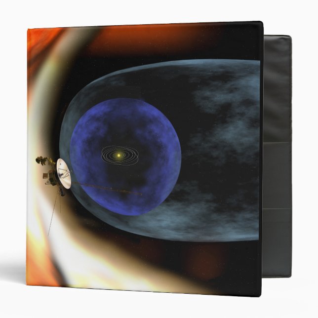 Voyager 2 spacecraft binder (Front/Inside)
