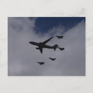 Voyager and Typhoons Postcard