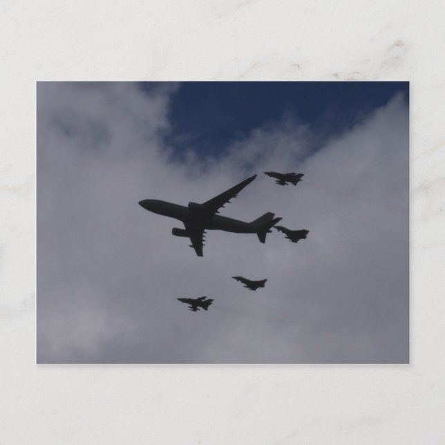 Voyager and Typhoons Postcard (Front)