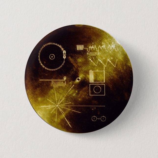 Voyager Message 2 Inch Round Button (Front)