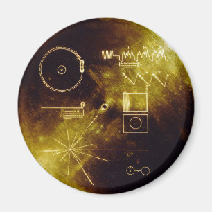 Voyager Message Magnet