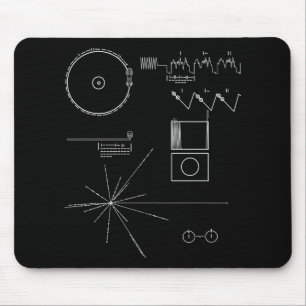 Voyager Message Mouse Pad