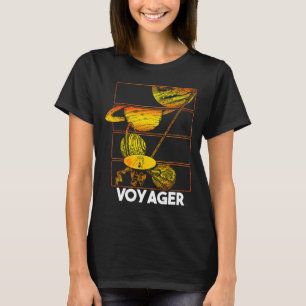 Voyager Space Probe Spacecraft Solar System Planet T-Shirt