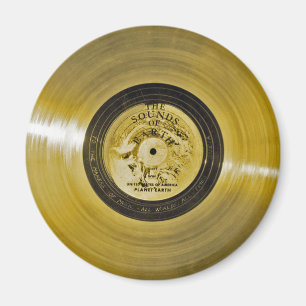 Voyager Spacecraft Golden Record Magnet