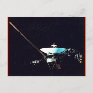 VOYAGER SPACECRAFT POSTCARD