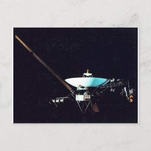VOYAGER SPACECRAFT POSTCARD