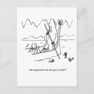 Voyages d'affaires Carte postale Humour "Percentre