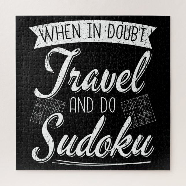 Voyageur du monde Sudoku Puzzle Lover (Vertical)