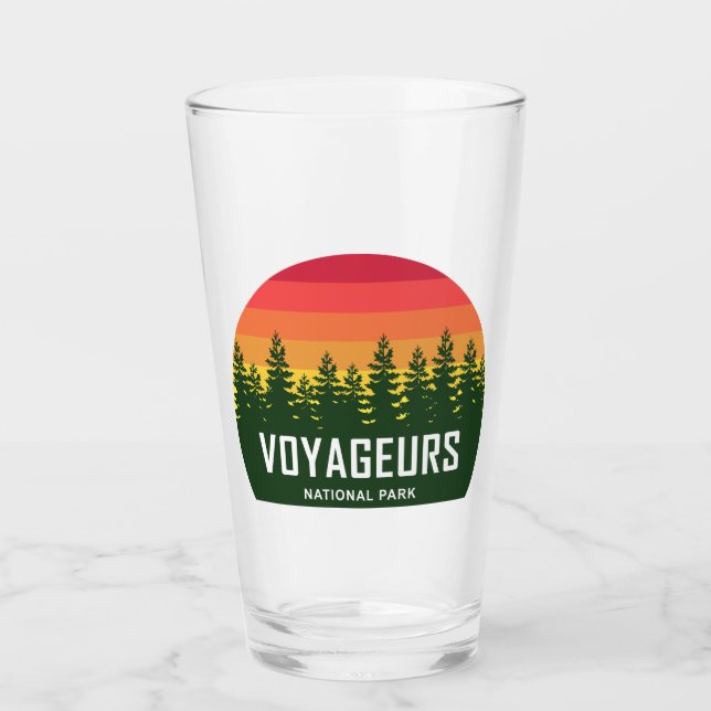 Voyageurs National Park Glass (Front)