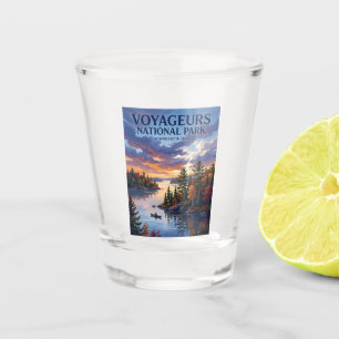 Voyageurs National Park Minnesota Shot Glass