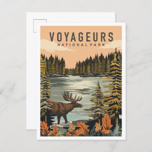 Voyageurs National Park Minnesota Travel Postcard