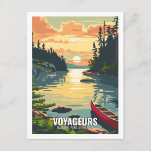 Voyageurs National Park Minnesota USA  Postcard