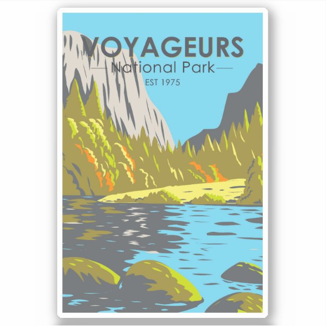 Voyageurs National Park Minnesota Vintage (Front)
