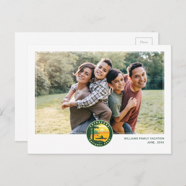 Voyageurs National Park Postcard (Front/Back)