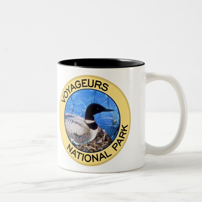 Voyageurs National Park Two-Tone Coffee Mug (Right)