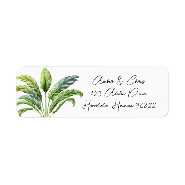 Voyageurs Palm Tree Tropical Green Boho (Devant)