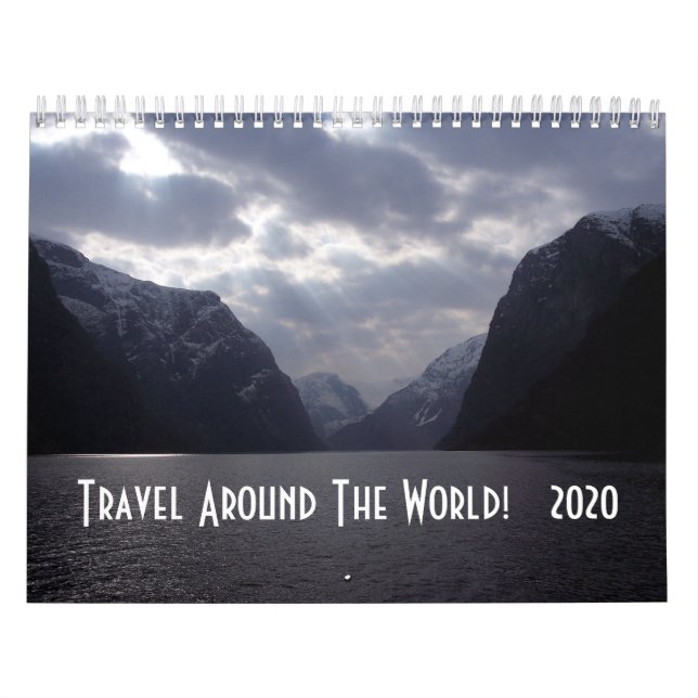 Voyagez Dans Le Monde Entier ! - Calendrier 2020 (Protection)