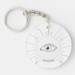 Voyant de voyant Fortune Yeux Esotérique Crystal B