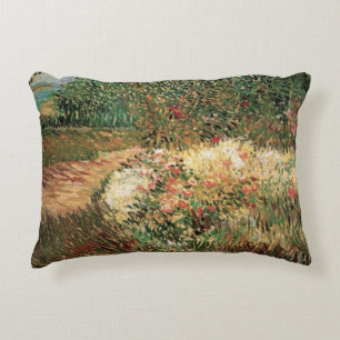 Voyer d'Argenson Park Asnieres by Vincent van Gogh Accent Pillow