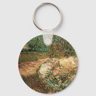Voyer d'Argenson Park Asnieres by Vincent van Gogh Keychain