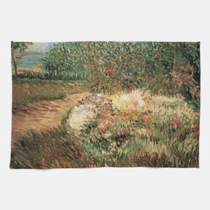 Voyer d'Argenson Park Asnieres by Vincent van Gogh Kitchen Towel