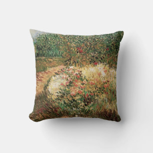 Voyer d'Argenson Park Asnieres by Vincent van Gogh Throw Pillow