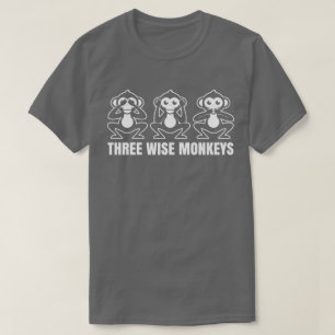 Voyez pour entendre pour ne parler aucun T-shirt