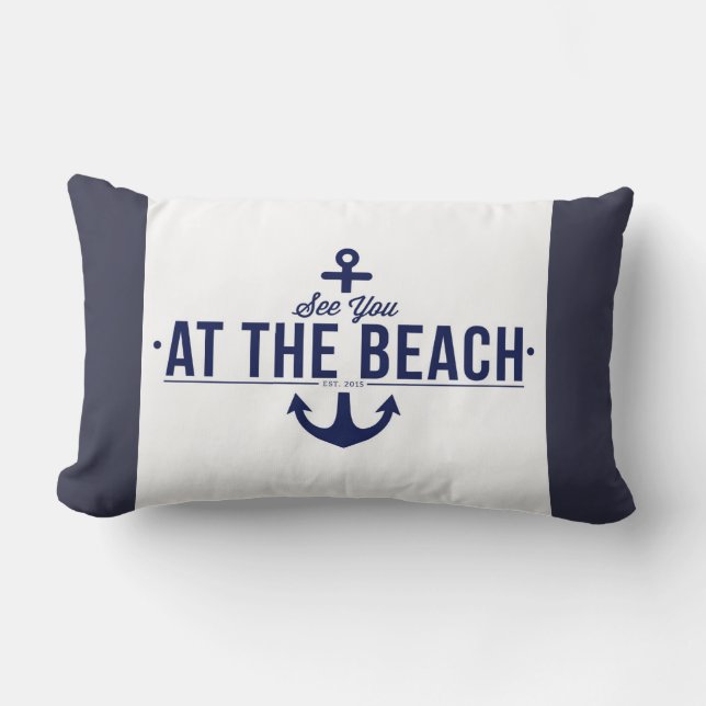 Voyez-vous au coussin de plage (Recto)
