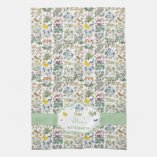 Voysey Kitchen Tea Towel Custom for MR