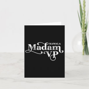 Vp Kamala Harris Madam Vice President Card