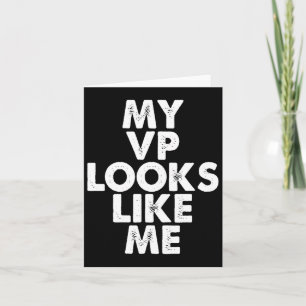 Vp Looks Like Me Kamala Harris Feminist Gift  Card