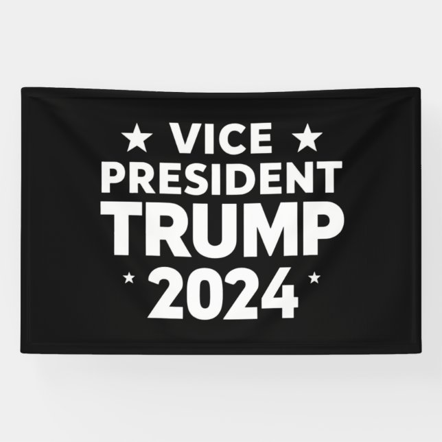 VP Trump Funny Election Joe Biden Funny Quote  Banner (Horizontal)