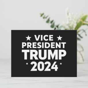 VP Trump Funny Election Joe Biden Funny Quote  Invitation