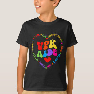 Vpk Aide First Day Of Back To School Appreciation  T-Shirt
