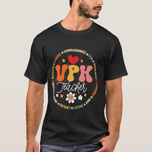 VPK Teacher First Day Of Back To School Appreciati T-Shirt (Front)