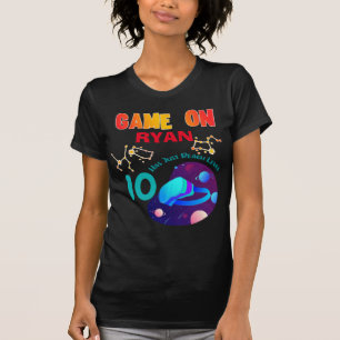VR Birthday Boy Gamer Party Group Matching T-Shirt