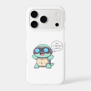 VR Gamer Turtle "BRB In Another World" Kawaii 