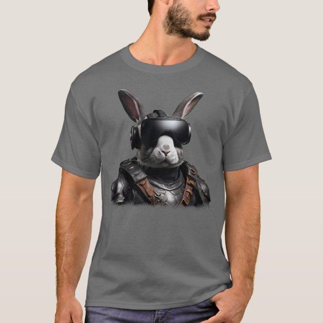 VR Rabbit T-Shirt (Front)