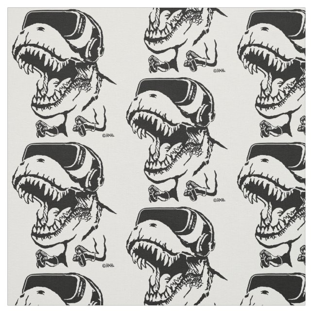 VR T-rex Fabric (Swatch)