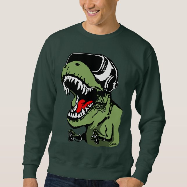 VR T-rex Sweatshirt (Front)