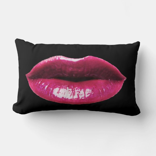 Vrai coussin de MoJo d'Américain de lèvres (Recto)