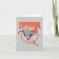 Vrai Vintage Supergirl Flying Graphic