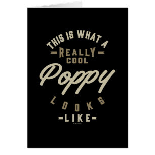 Vraiment Cool Poppy