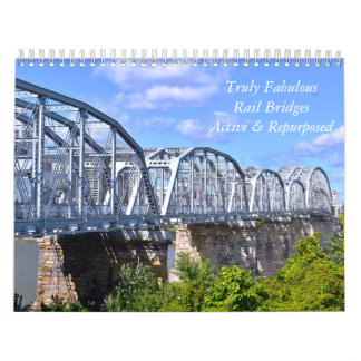 Vraiment fabuleux Bridges Rail Calendrier Mur